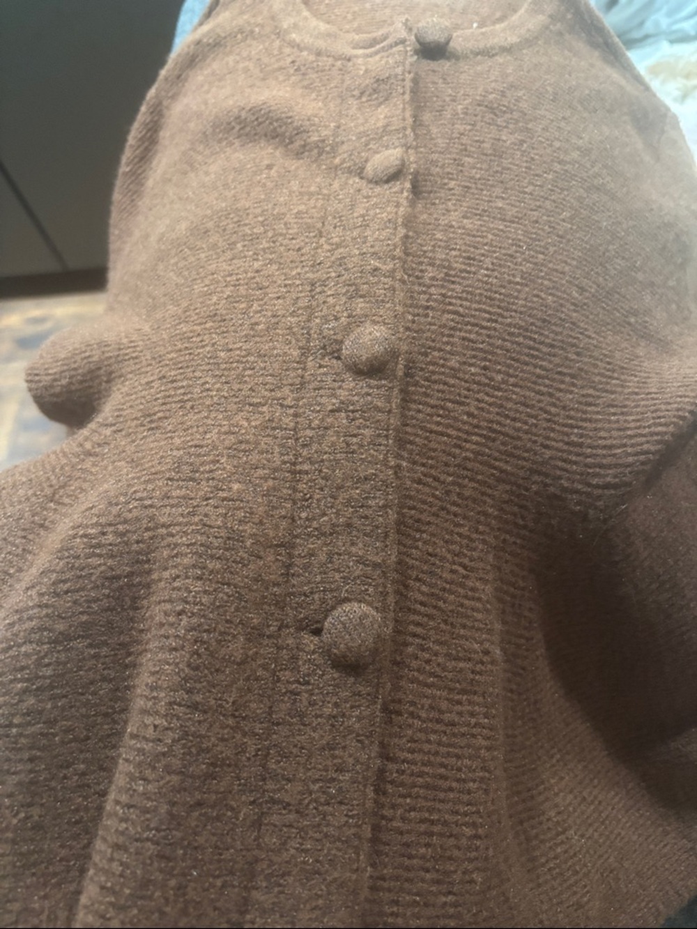 Astr Chocolate Brown sweater - Picture 5 of 5